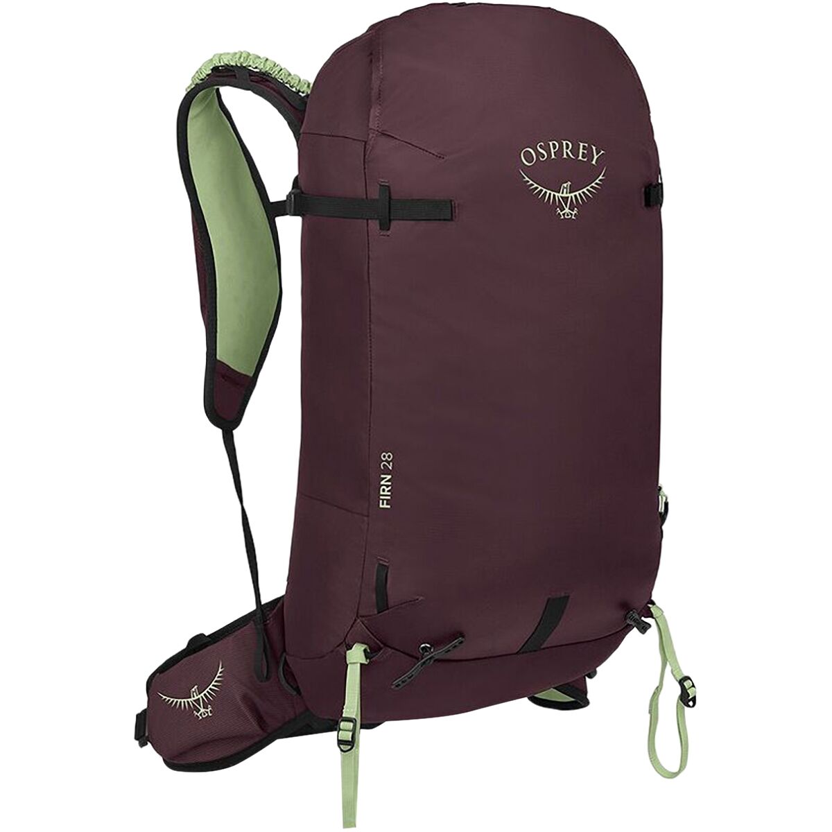 Image of Osprey Packs Firn 28L Backpack Elderberry Purple/Peppermint Green, M/L