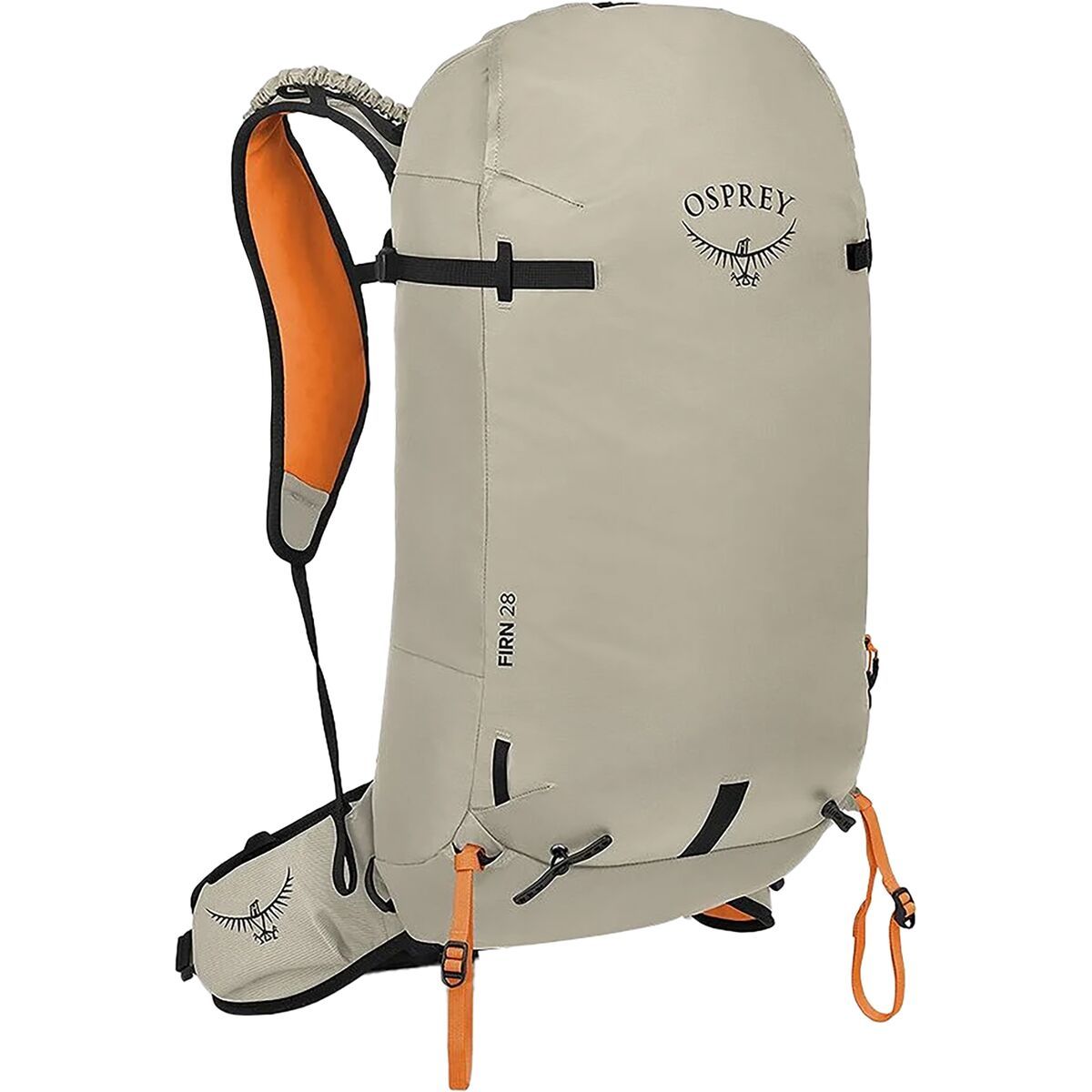 Osprey Packs Firn 28L Backpack Sandy Grey/Tequila Orange, S/M