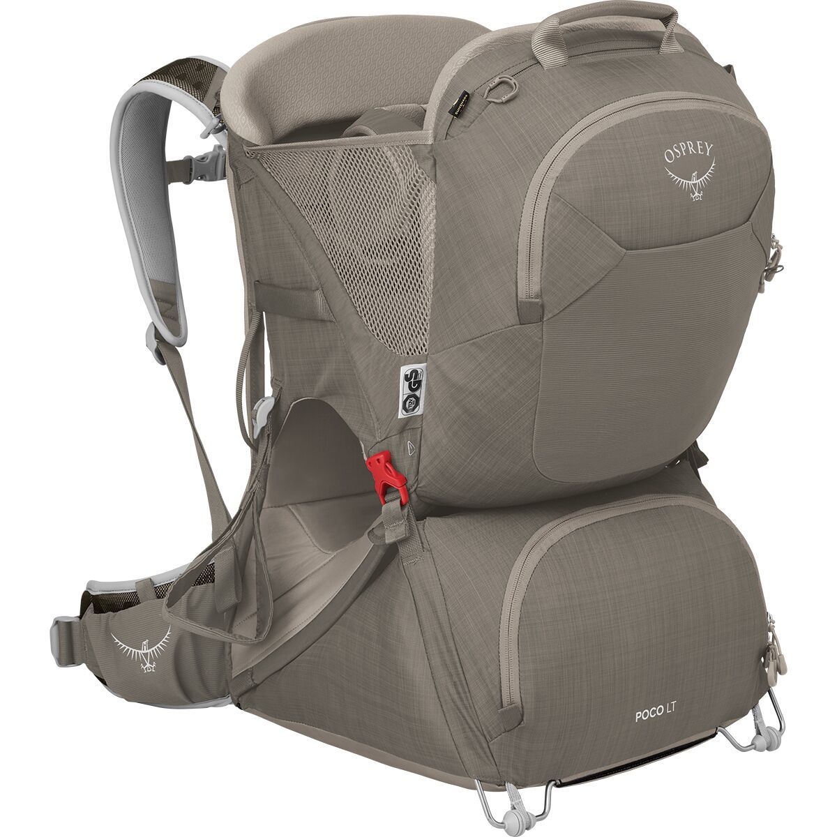 Image of Osprey Packs Poco LT Child Carrier Tan Concrete, One Size