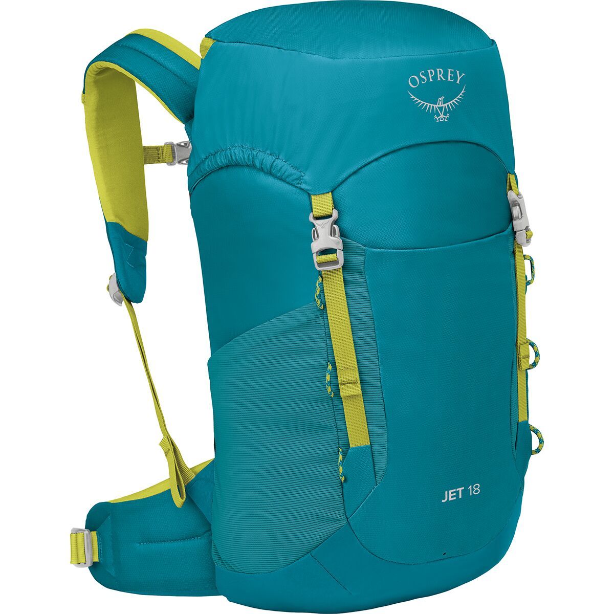 Image of Osprey Packs Jet 18L Hydration Pack - Kids' Blue Spikemoss, One Size