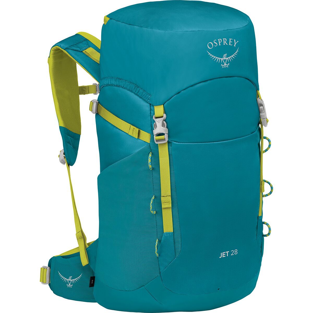 Image of Osprey Packs Jet 28L Hydration Pack - Kids' Blue Spikemoss, One Size