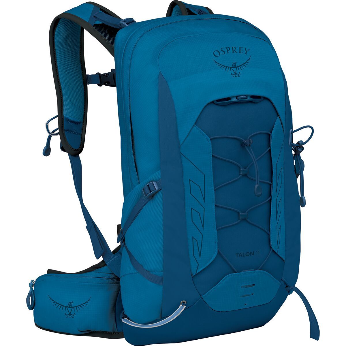 Image of Osprey Packs Talon 11L Backpack - Men's Scoria Blue/Night Shift, One Size
