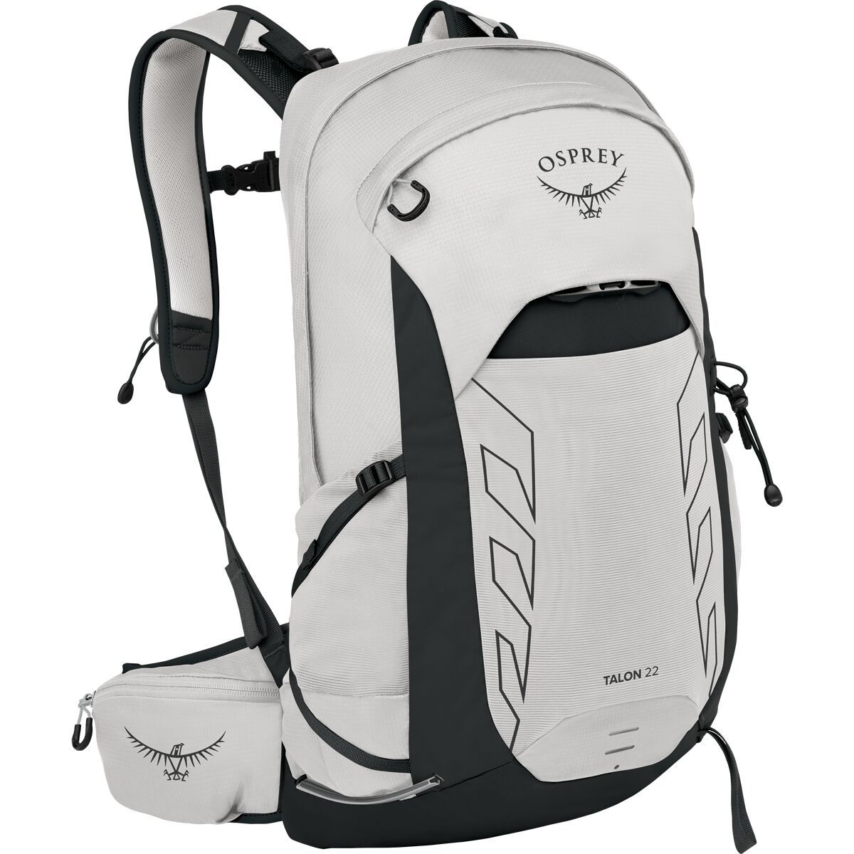 Image of Osprey Packs Talon 22L Backpack - Men's White/Black, One Size