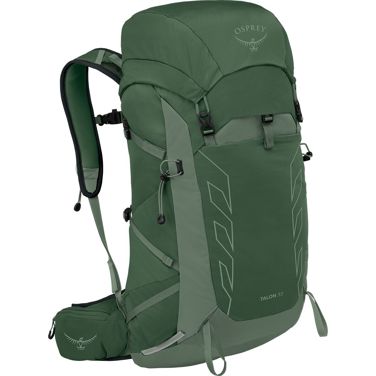 Image of Osprey Packs Talon 33L Backpack - Men's Green Canopy/Pine Leaf, One Size