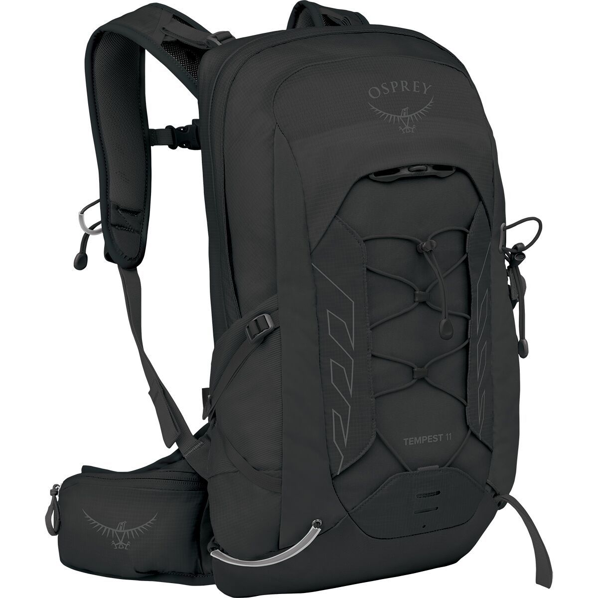 Image of Osprey Packs Tempest 11L Backpack - Women's Black/Coal Grey, One Size