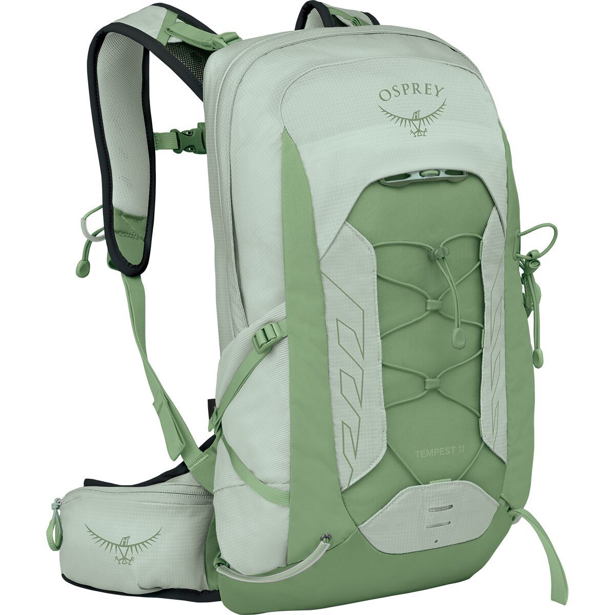 Image of Osprey Packs Tempest 11L Backpack - Women's Frosty Mint Green/Botanica, One Size