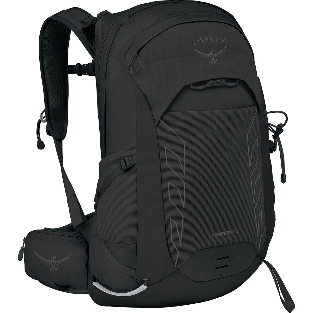 Image of Osprey Packs Tempest 22L Backpack - Women's Black/Coal Grey, One Size