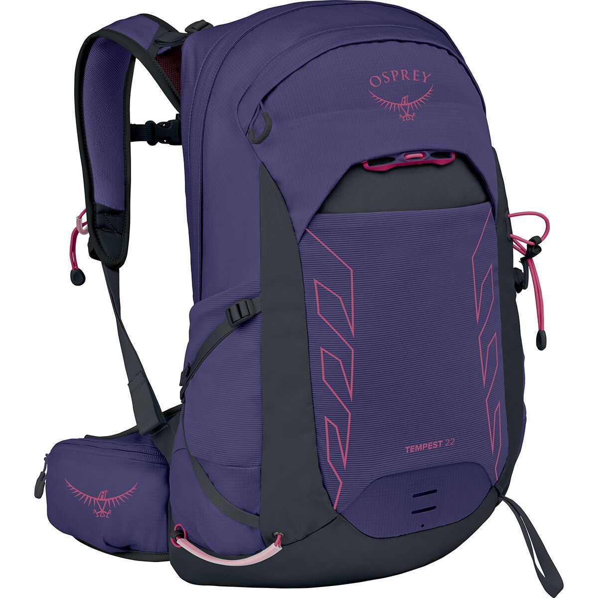 Image of Osprey Packs Tempest 22L Backpack - Women's Deep Fig/Hotspot Pink, One Size