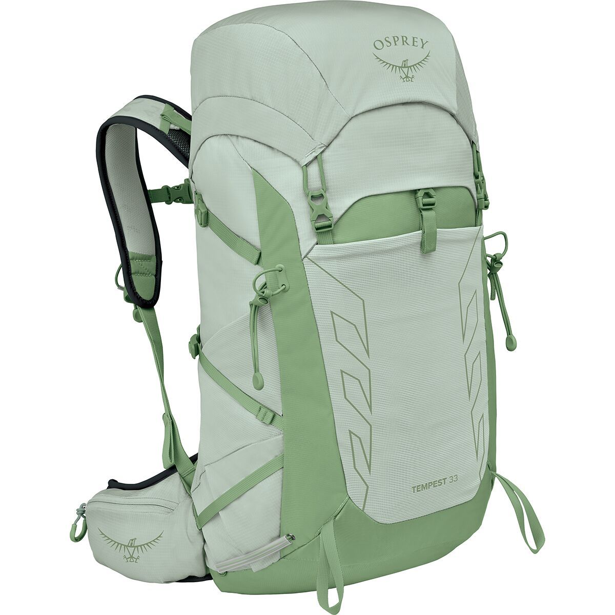 Image of Osprey Packs Tempest 33L Backpack - Women's Frosty Mint Green/Botanica, One Size