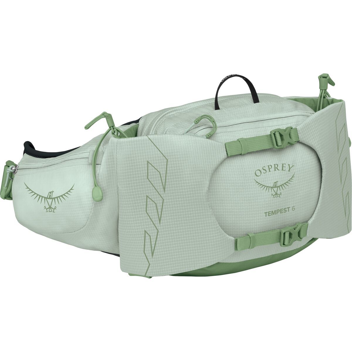Image of Osprey Packs Tempest 6L Lumbar Pack - Women's Frosty Mint Green/Botanica, One Size