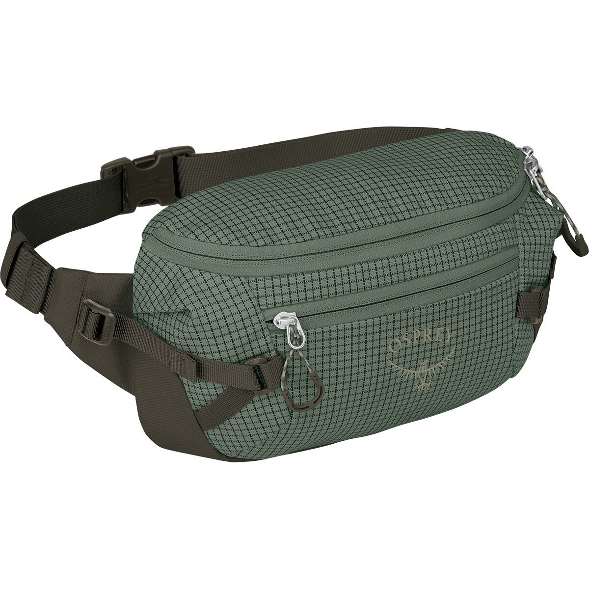 Image of Osprey Packs Transporter 3L Waist Pack Pine Leaf/Earl Grey, One Size