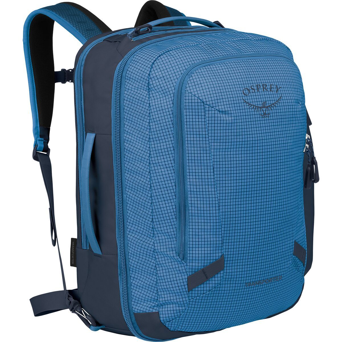 Image of Osprey Packs Transporter 36L Travel Pack Blue Flame/Nocturnal Blue, One Size