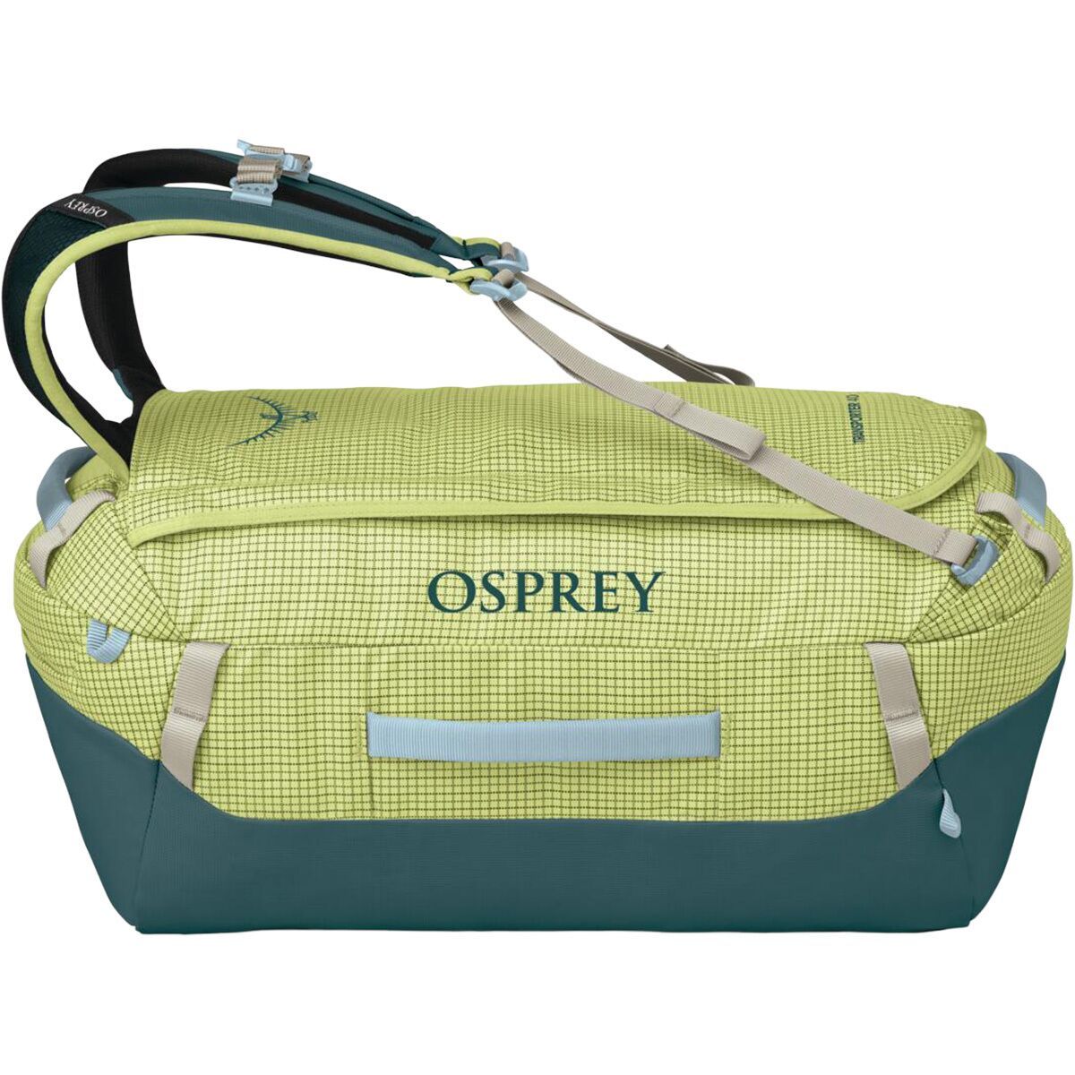 Image of Osprey Packs Transporter 40L Duffel Glow Dew/Torrent Blue, One Size