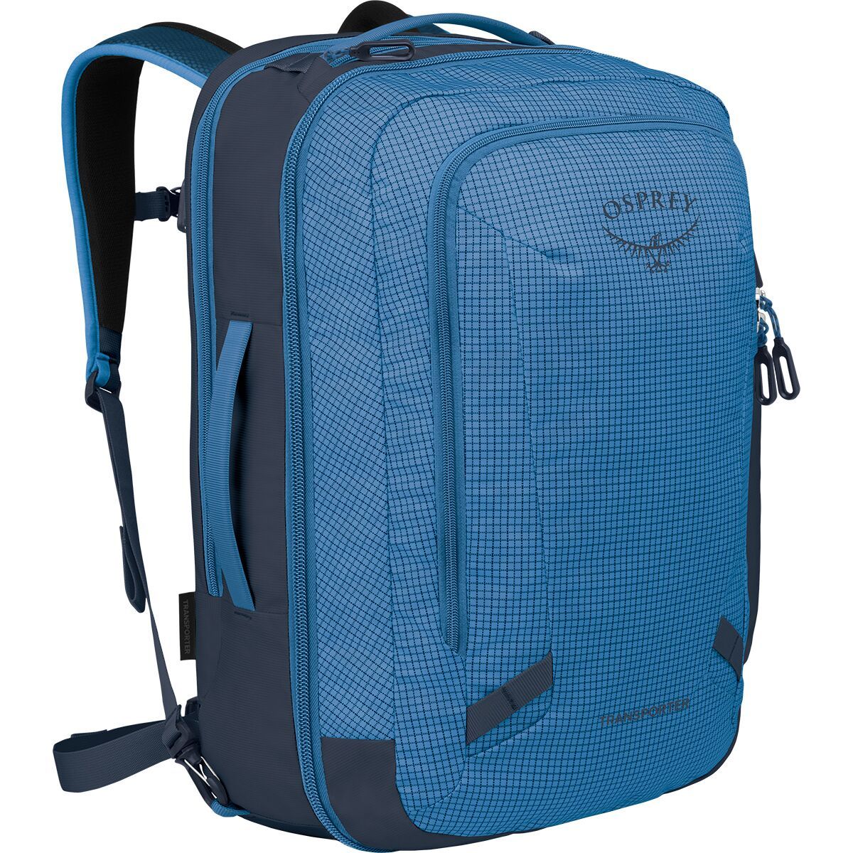Image of Osprey Packs Transporter 44L Travel Pack Blue Flame/Nocturnal Blue, One Size
