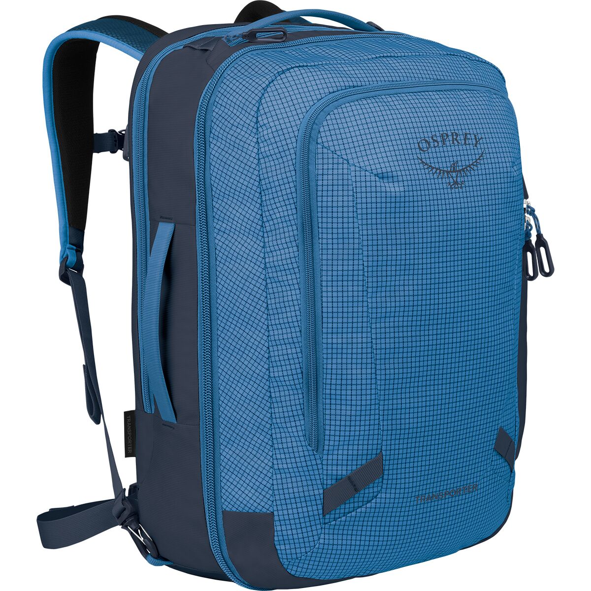 Image of Osprey Packs Transporter 44L Travel Pack Blue Flame/Nocturnal Blue, One Size