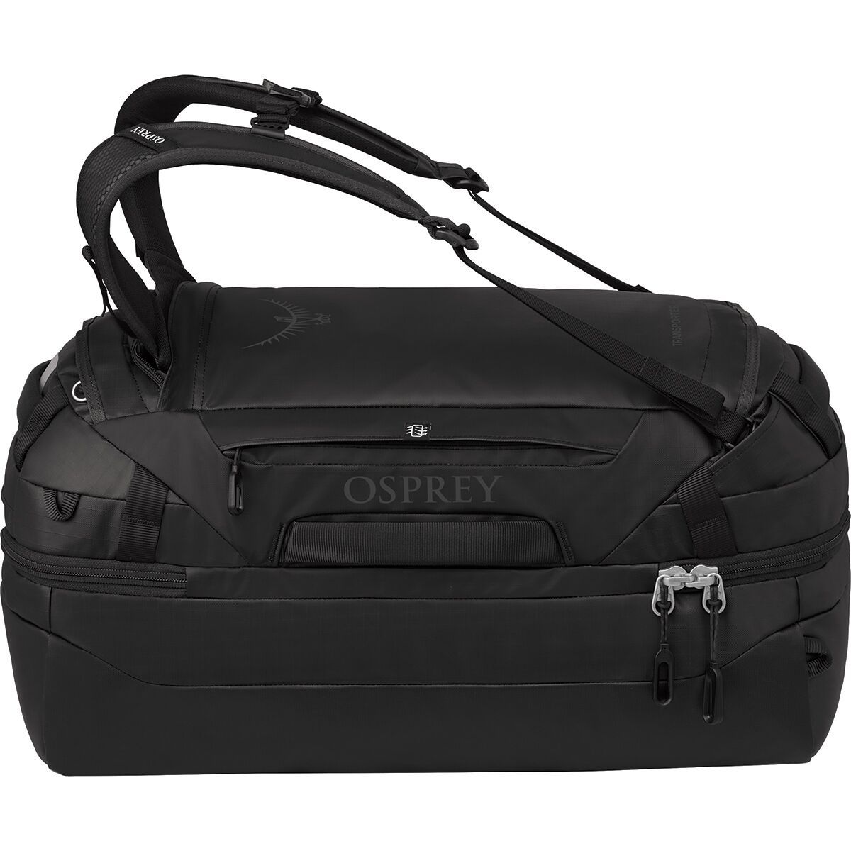 Image of Osprey Packs Transporter Squffel 44L Duffel Bag Raven Black/Black, One Size