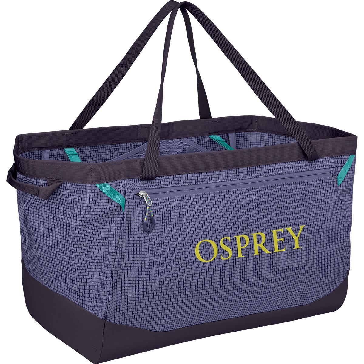 Image of Osprey Packs Transporter 60L Gear Tote Bag Euphoria Purple/Purple Ink, One Size
