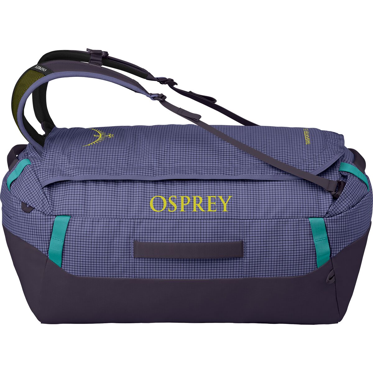Image of Osprey Packs Transporter 65L Duffel Bag Euphoria Purple/Purple Ink, One Size
