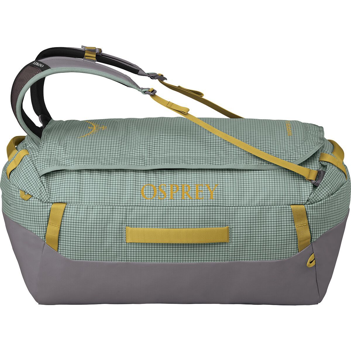 Image of Osprey Packs Transporter 65L Duffel Frosty Mint/Soundwave Grey, One Size