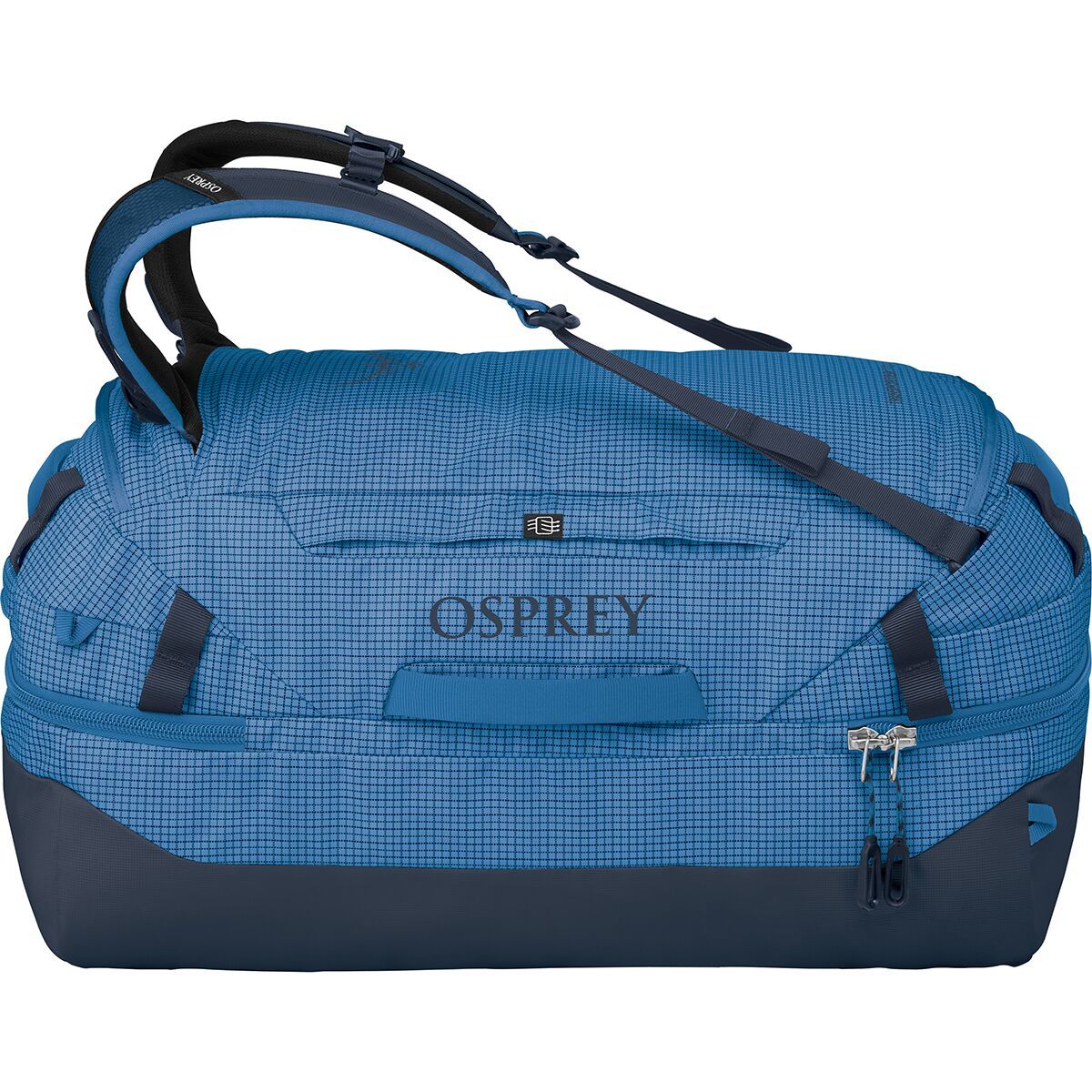 Image of Osprey Packs Transporter Squffel 70L Duffel Blue Flame/Nocturnal Blue, One Size