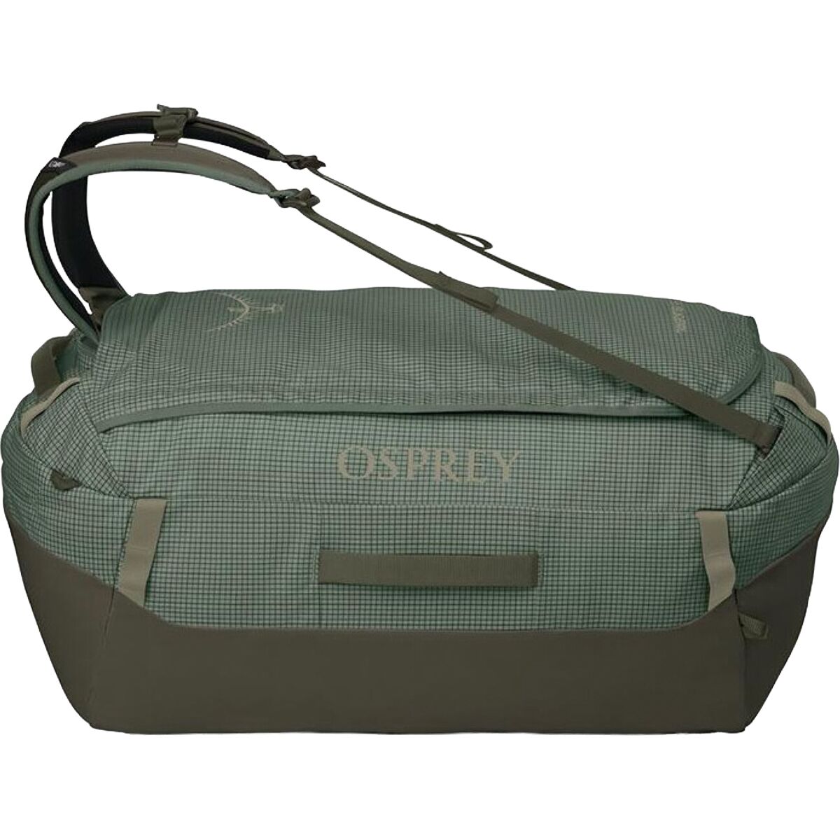 Image of Osprey Packs Transporter 95L Duffel Pine Leaf/Earl Grey, One Size