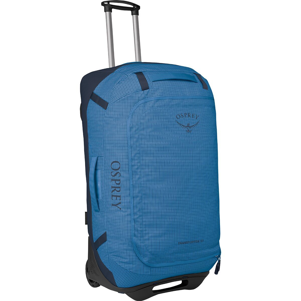 Image of Osprey Packs Transporter Wheeled 90L Duffel Bag Blue Flame/Nocturnal Blue, One Size