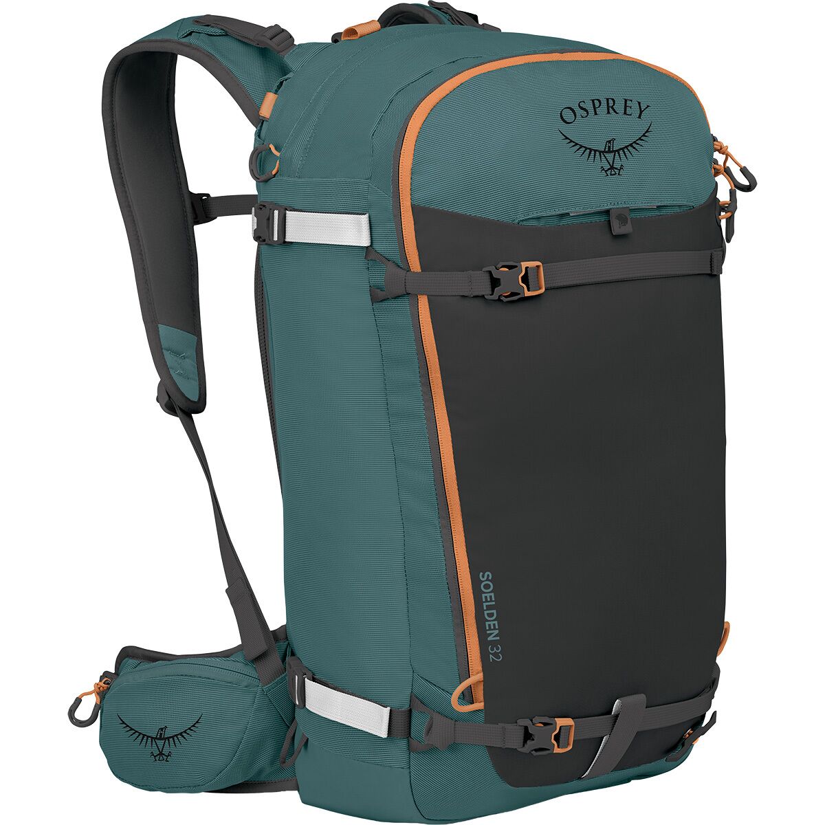 Image of Osprey Packs Soelden 32 Backpack - Men's Cascade Blue/Raven Black, One Size