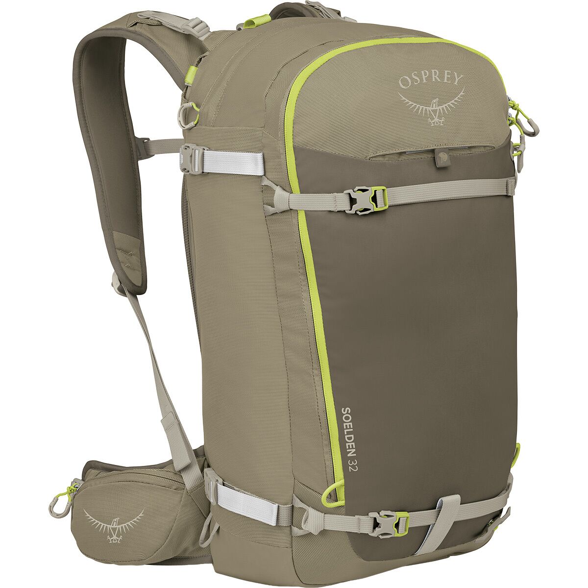 Image of Osprey Packs Soelden 32 Backpack - Men's Olive Tan/Earl Grey, One Size