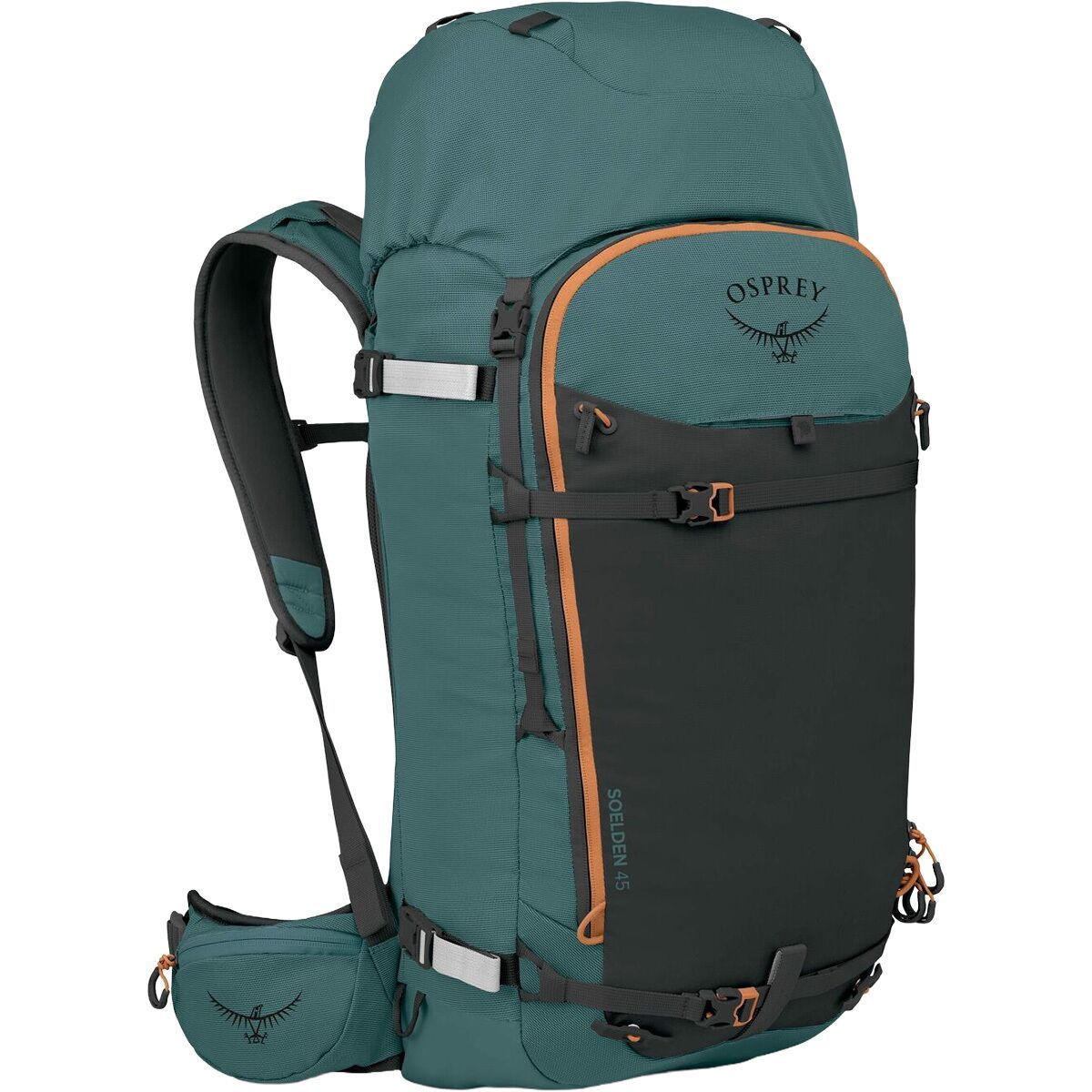 Image of Osprey Packs Soelden 45 Backpack - Men's Cascade Blue/Raven Black, One Size