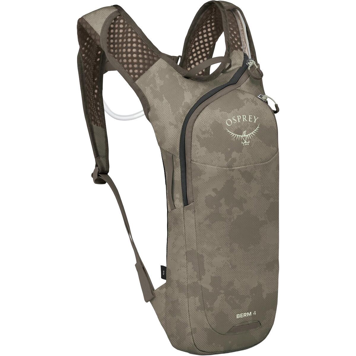Image of Osprey Packs Berm 4L Backpack Pediment Grey Dust Print, One Size