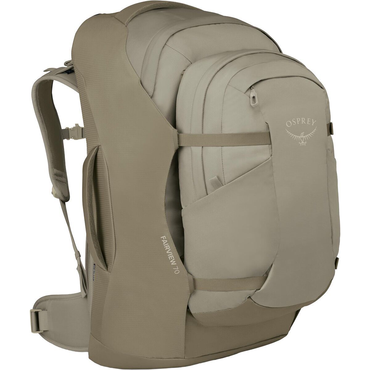 Image of Osprey Packs Fairview 70L Backpack - Women's Sawdust/Olive Tan, One Size
