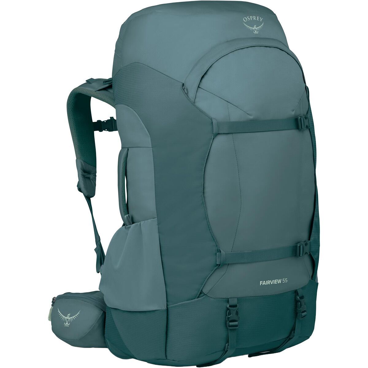 Image of Osprey Packs Fairview Trek 55L Travel Pack Cascade Blue/Torrent Blue, One Size