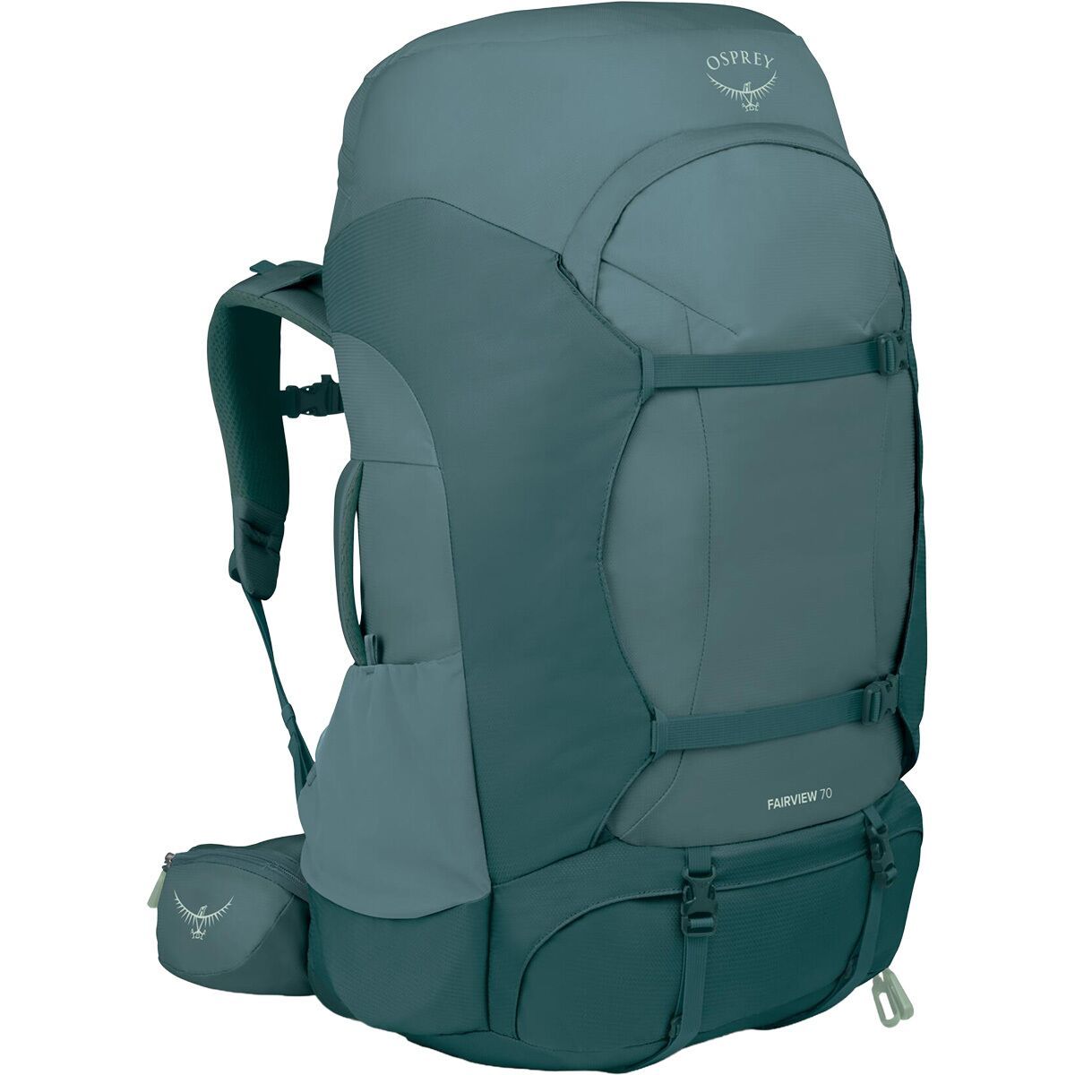 Image of Osprey Packs Fairview Trek 70L Travel Pack Cascade Blue/Torrent Blue, One Size