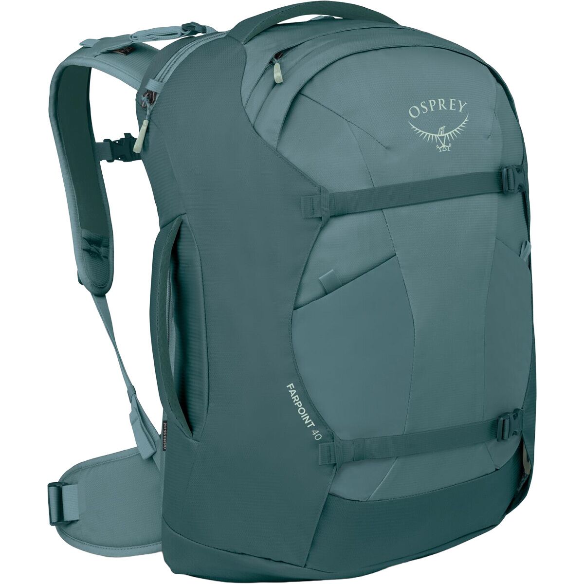 Image of Osprey Packs Farpoint 40L Travel Pack Cascade Blue/Torrent Blue, One Size