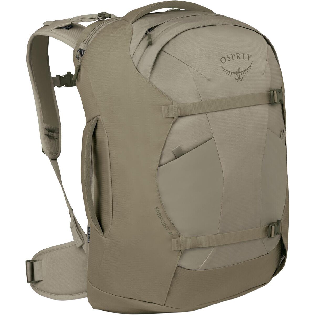 Image of Osprey Packs Farpoint 40L Travel Pack Sawdust Tan, One Size