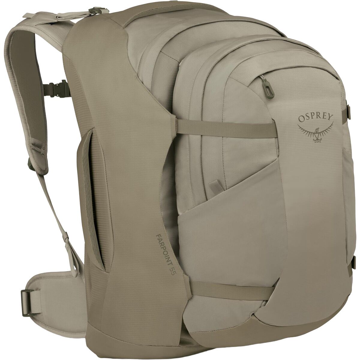 Osprey Farpoint 55 Travel backpack-Sawdust Tan Osprey Farpoint 55 Travel backpack-Sawdust Tan