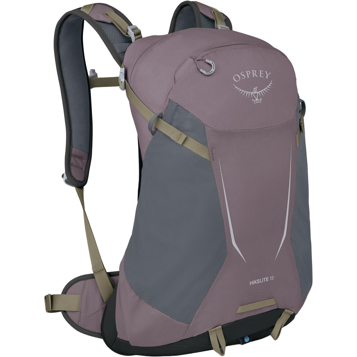 Image of Osprey Packs Hikelite 18L Backpack Graphite Purple, One Size