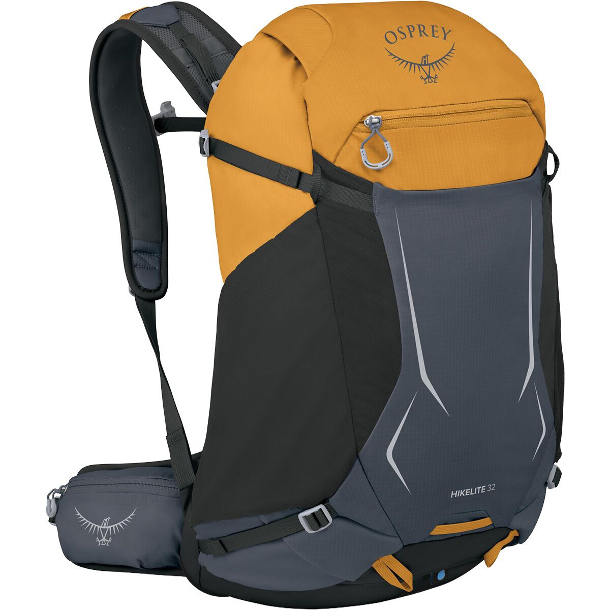 Image of Osprey Packs Hikelite 32L Pack Tungsten/Yelow, One Size