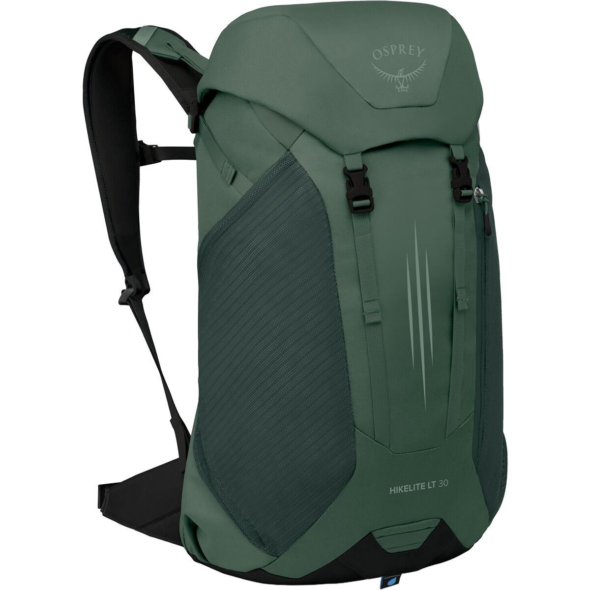 Image of Osprey Packs Hikelite LT 30L Backpack Tundra Green, One Size