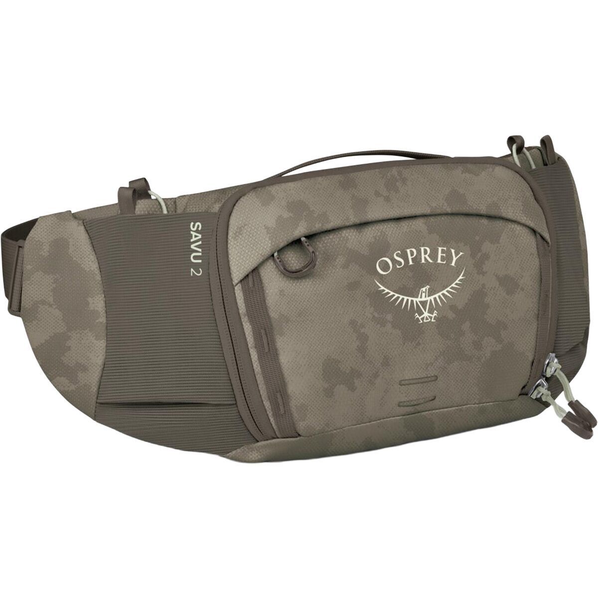 Image of Osprey Packs Savu 2L Hydration Pack Pediment Grey Dust Print, One Size