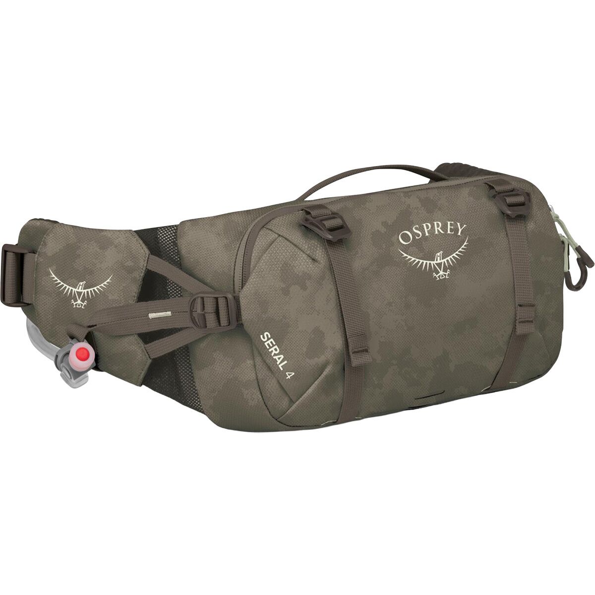 Image of Osprey Packs Seral 4L Hydration Pack Pediment Grey Dust Print, One Size