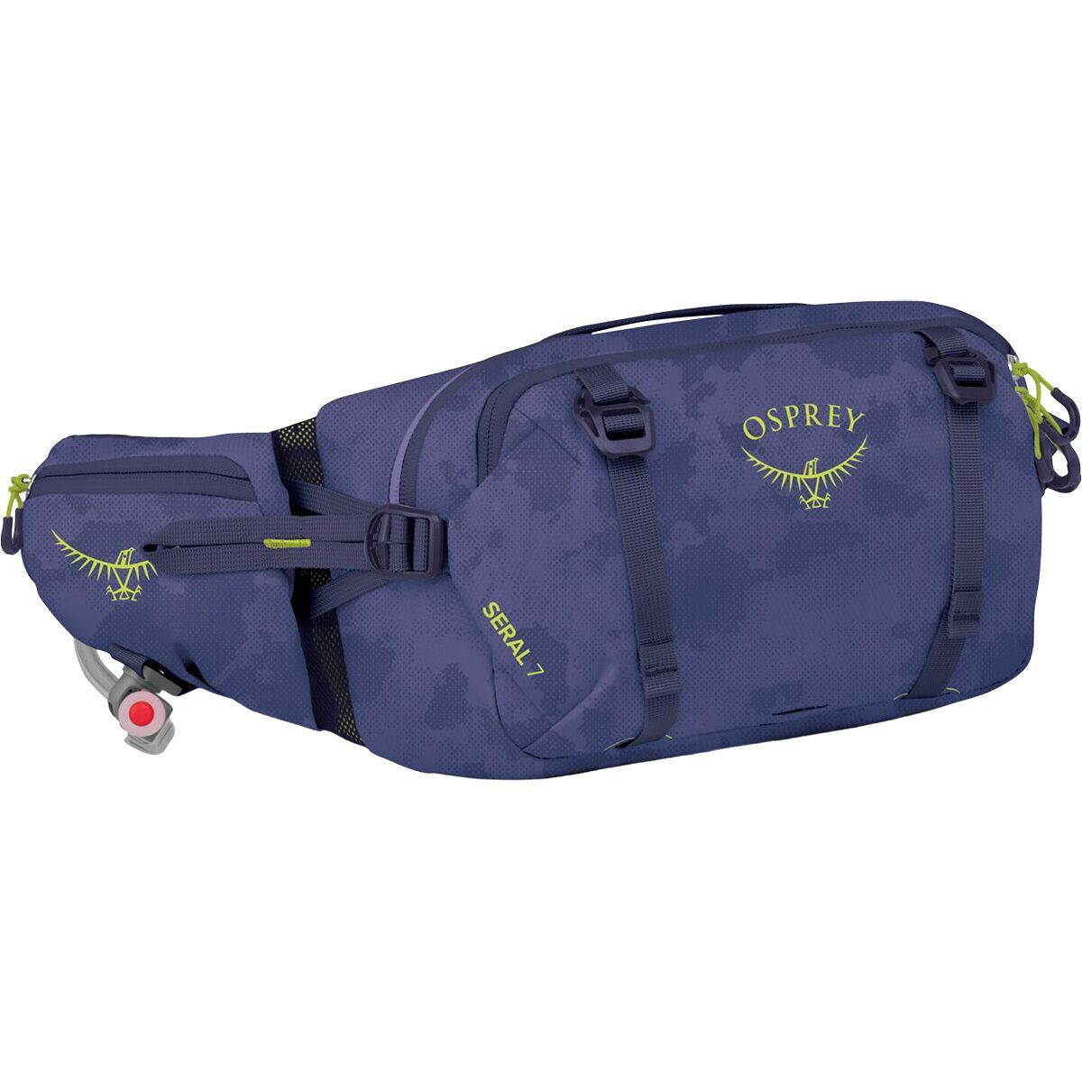 Image of Osprey Packs Seral 7L Hydration Pack Botswana Purple Dust Print, One Size