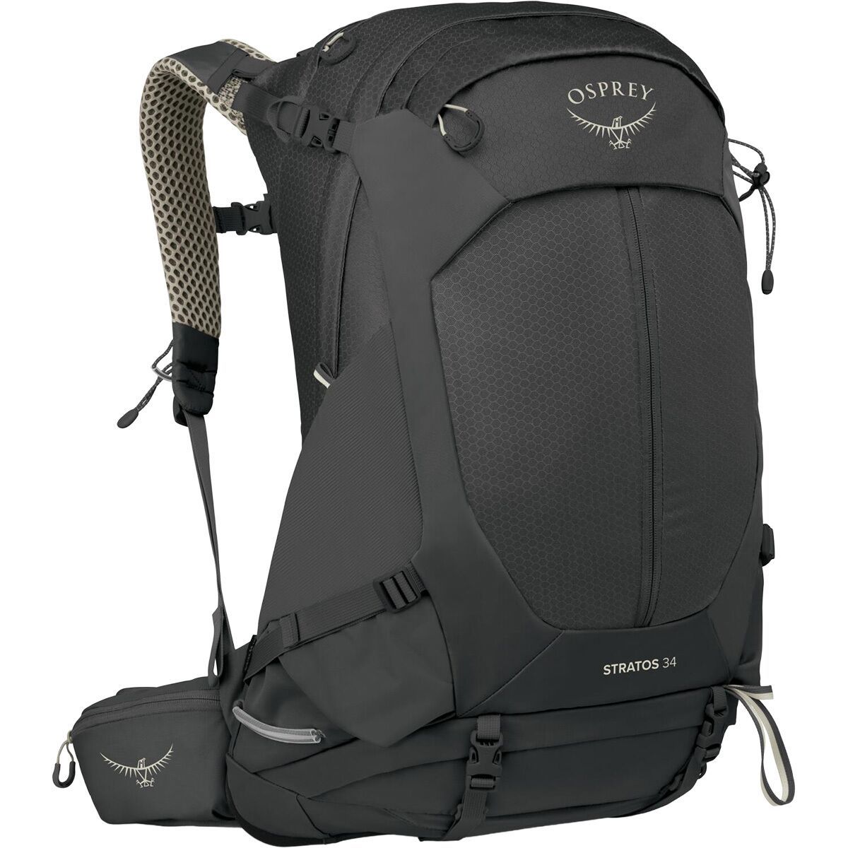 Image of Osprey Packs Stratos 34L Backpack Raven Black, One Size