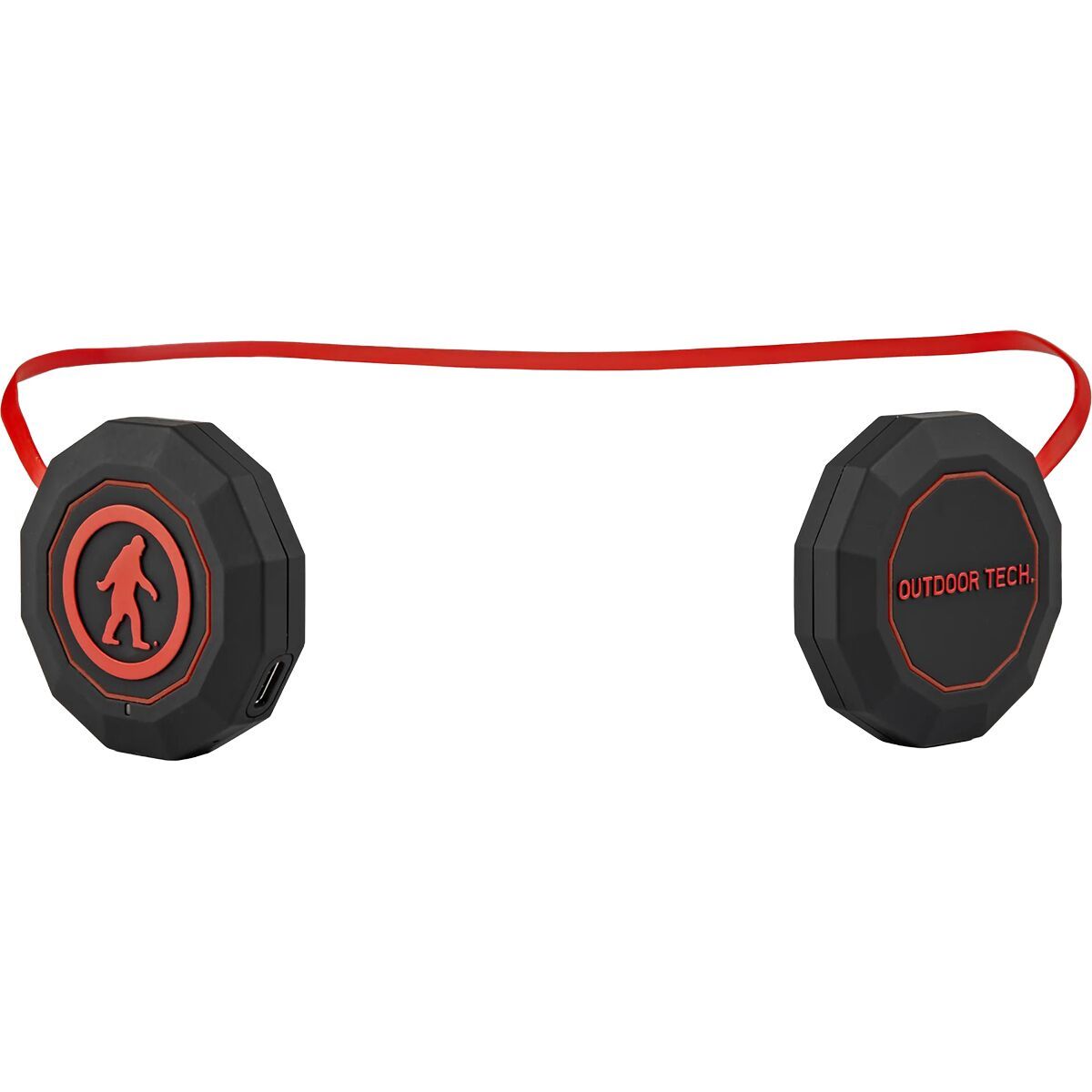 Image of Outdoor Tech Chips Xv Headphones Black/Red, One Size