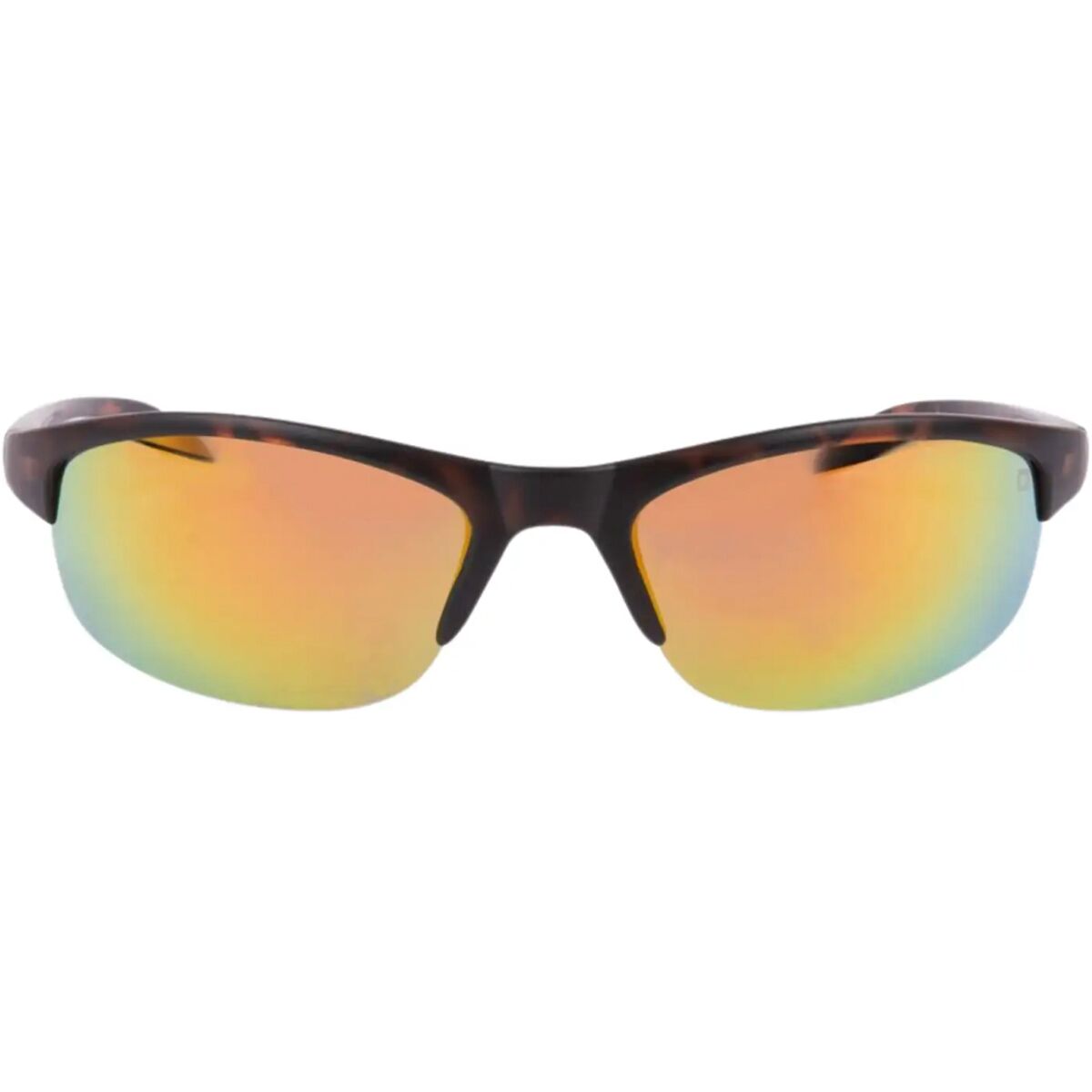 Optic Nerve Optic Nerve Alpine Polarized Sunglasses Tortoise/Polarized Smoke Lens Red Mirror, M