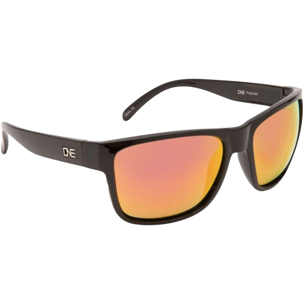 Optic Nerve Kingfish Polarized Sunglasses Shiny Black, M