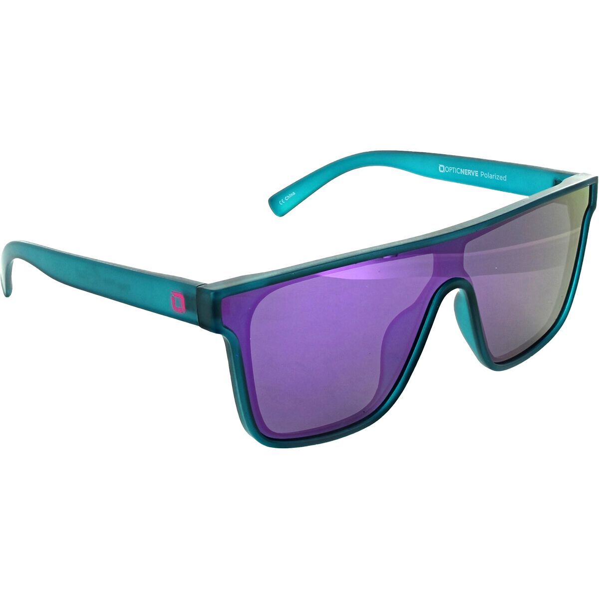 Optic Nerve Mojo Polarized Sunglasses Filter Crystal Turquoise, M