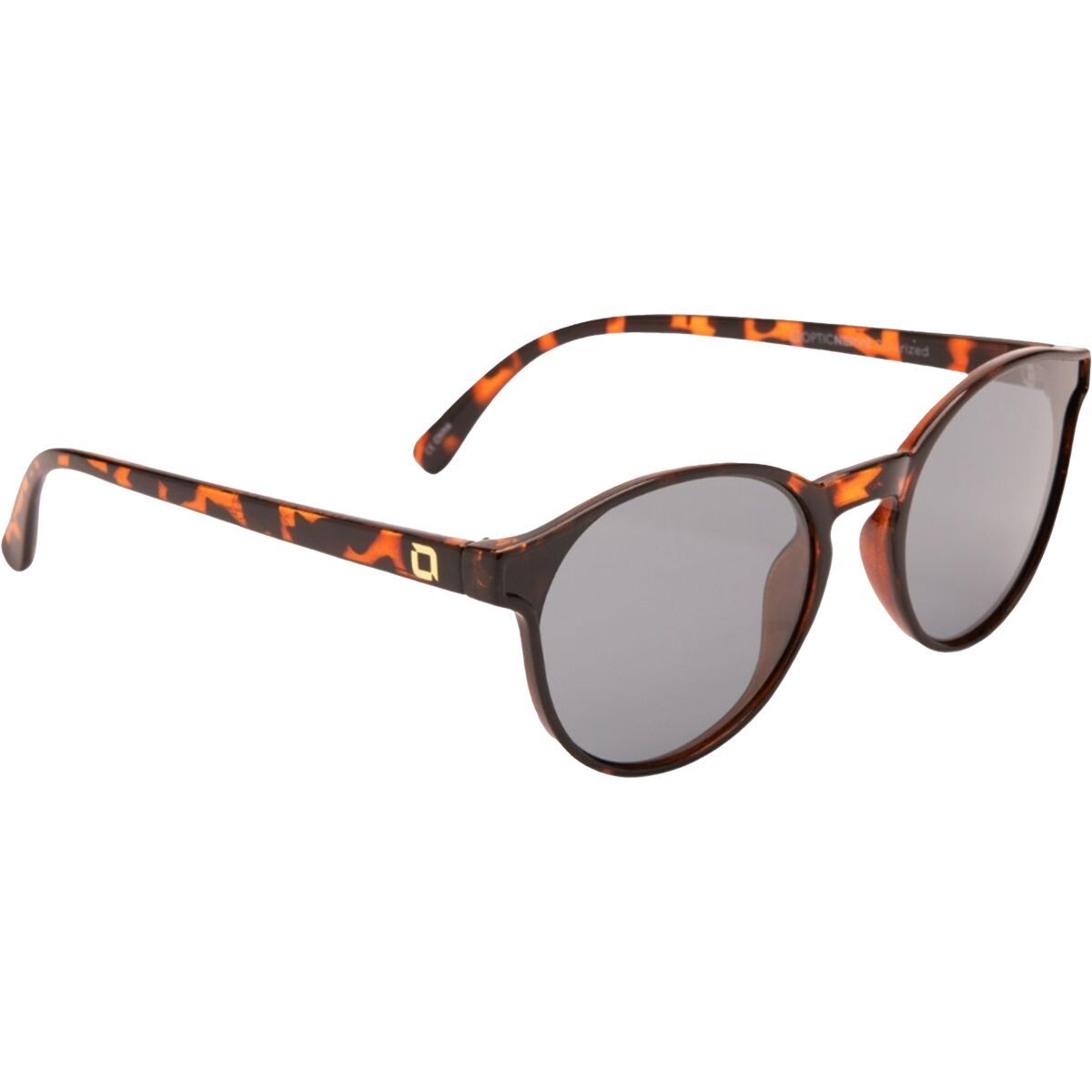 Image of Optic Nerve Proviso Polarized Sunglasses Shiny Tortoise/Polarized Smoke Lens, M