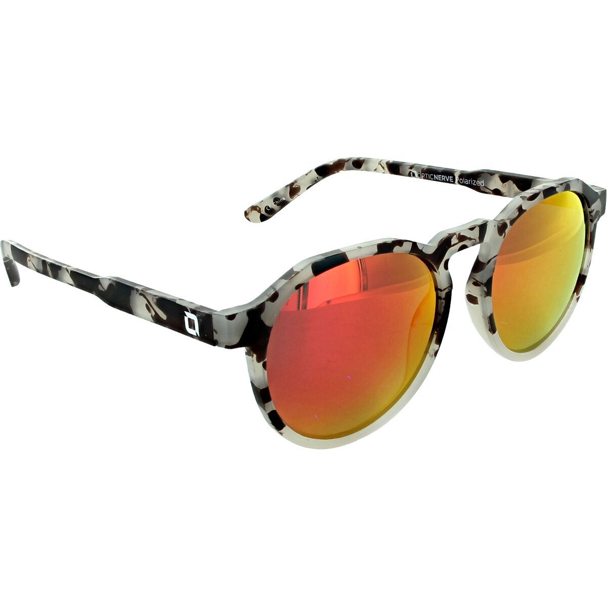 Optic Nerve RiNO Polarized Sunglasses Crystal Gray, M