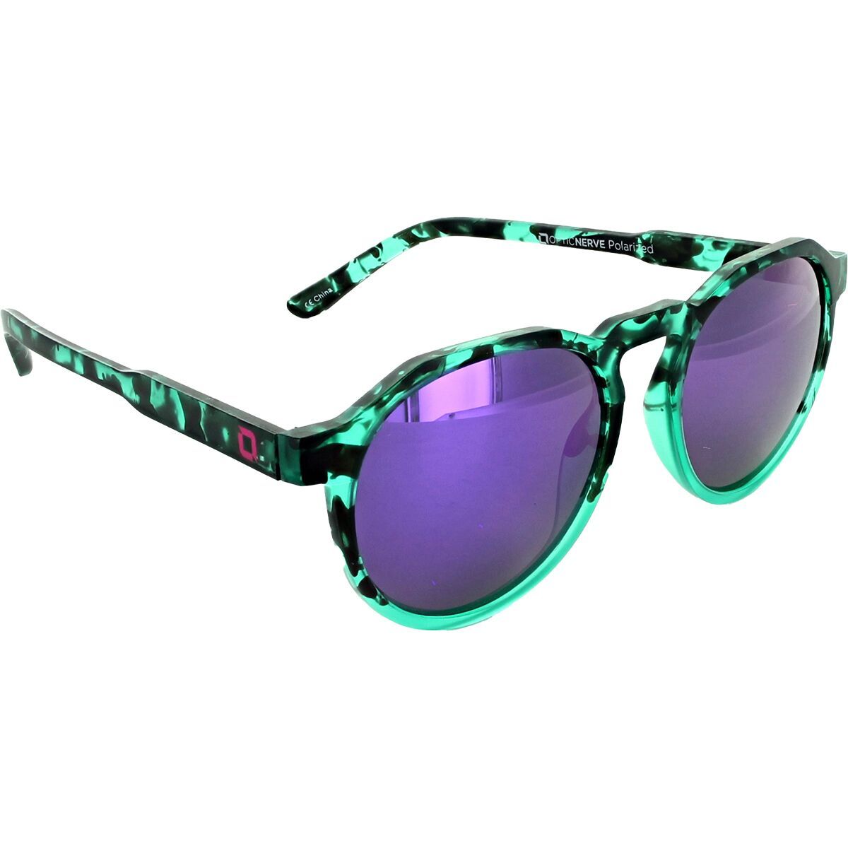 Image of Optic Nerve RiNO Polarized Sunglasses Crystal Turquoise, M